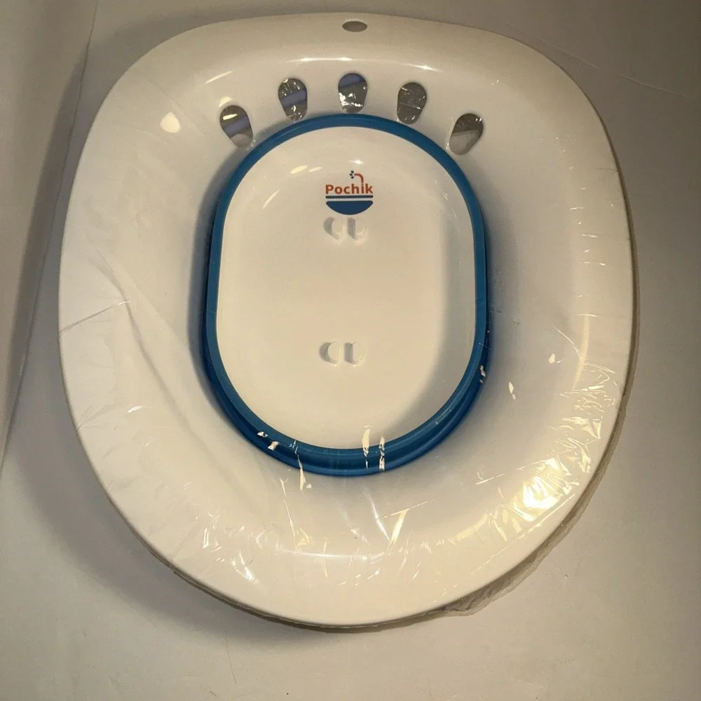Pochik Sitz Bath, Sitz Bath for Hemorrhoids, Sitz Bath for Toilet Seat